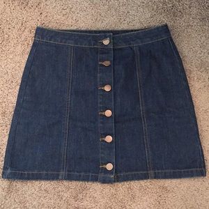 Jean Skirt